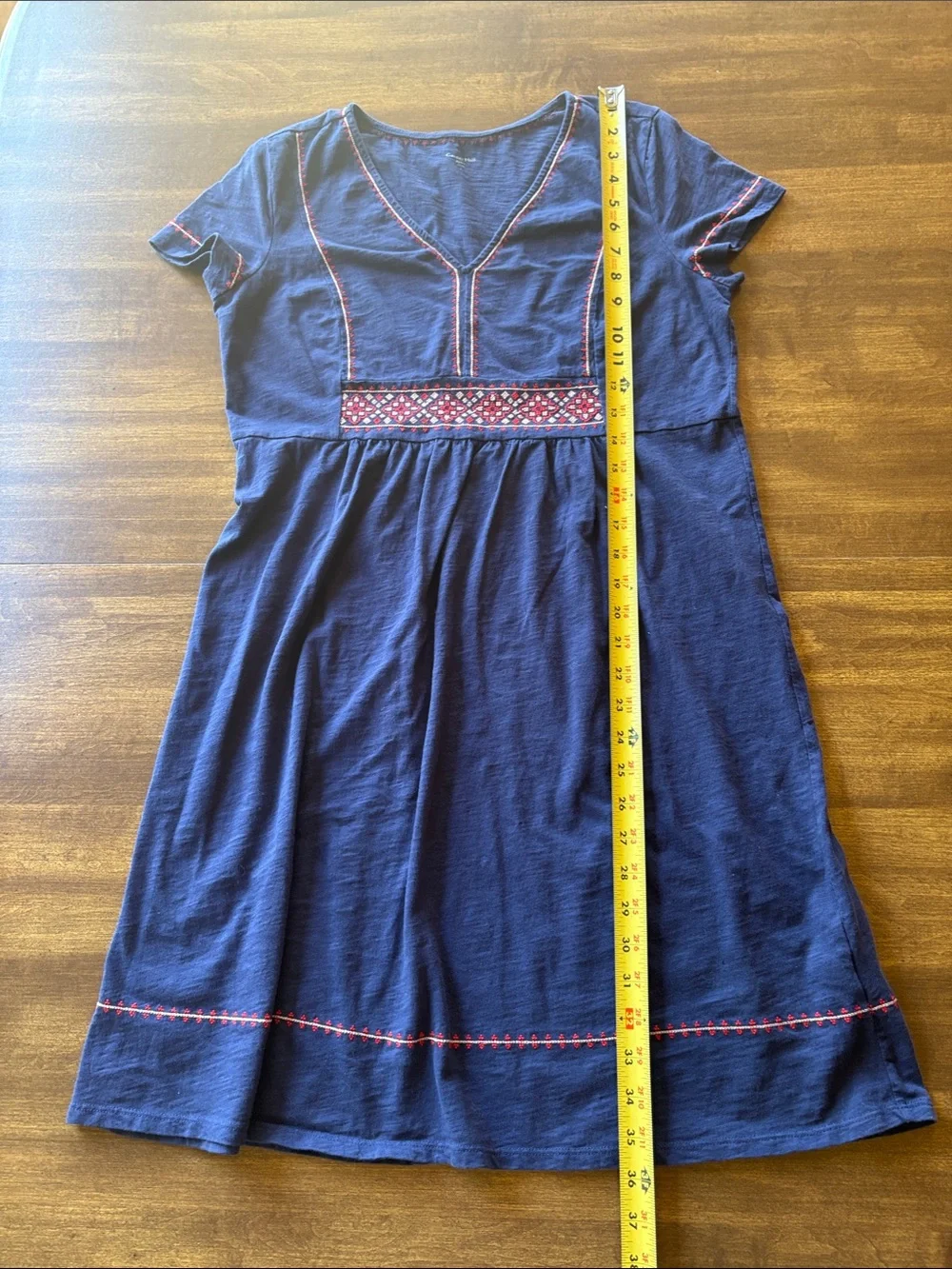 Garnet Hill 100% Organic Cotton Dress, Size Small